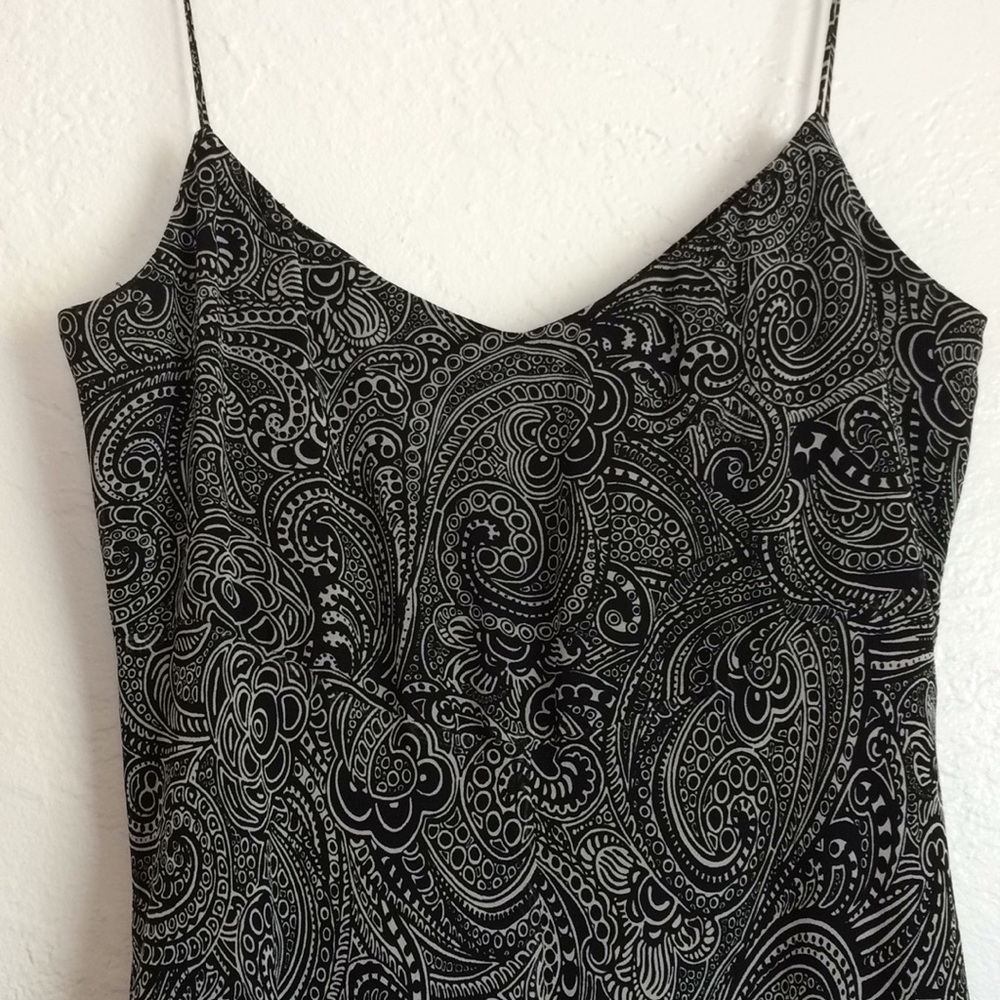 Ann Taylor silk spaghetti strap dress